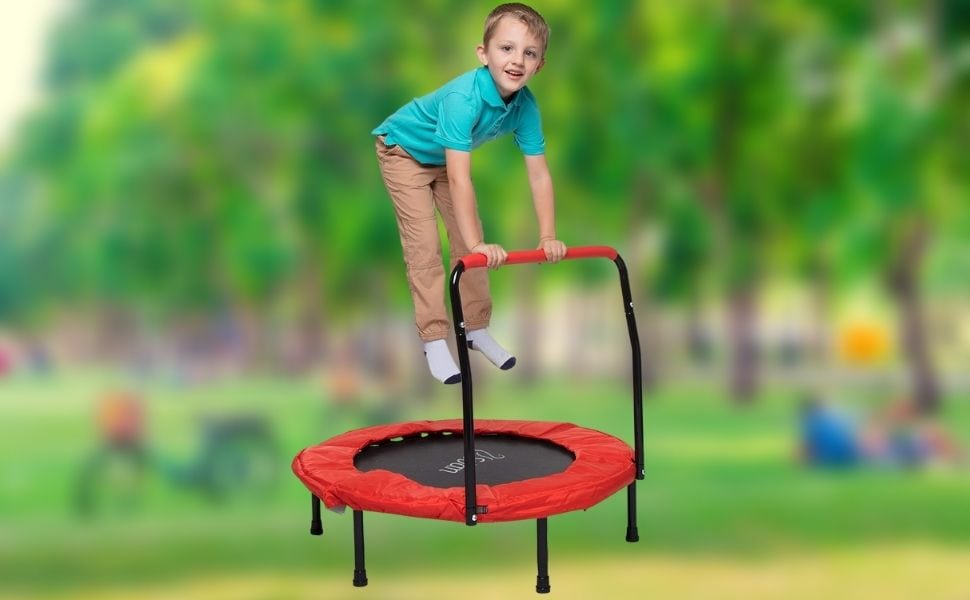 Bounce on This Trampoline Until the Sun Sets